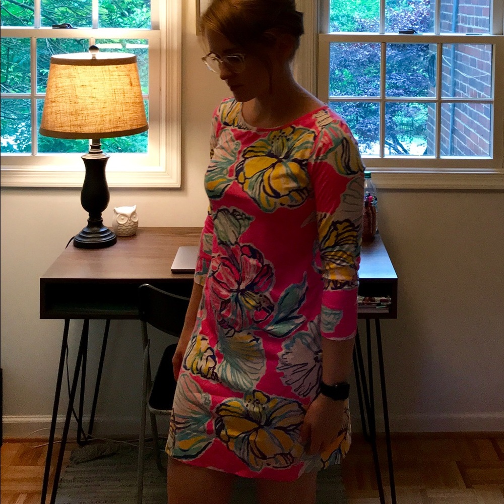 Floral Lilly Pulitzer Cotton Dress